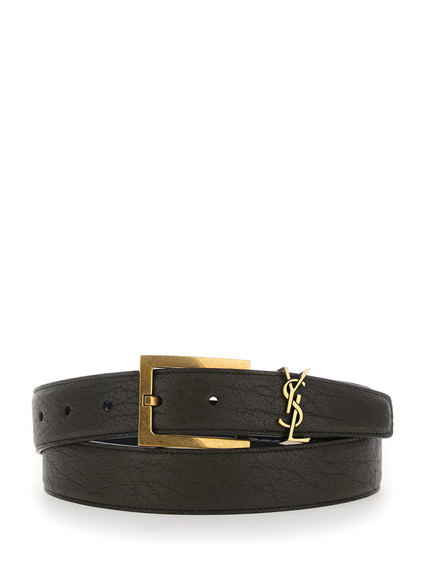 Belt Cassandre Brown Leather