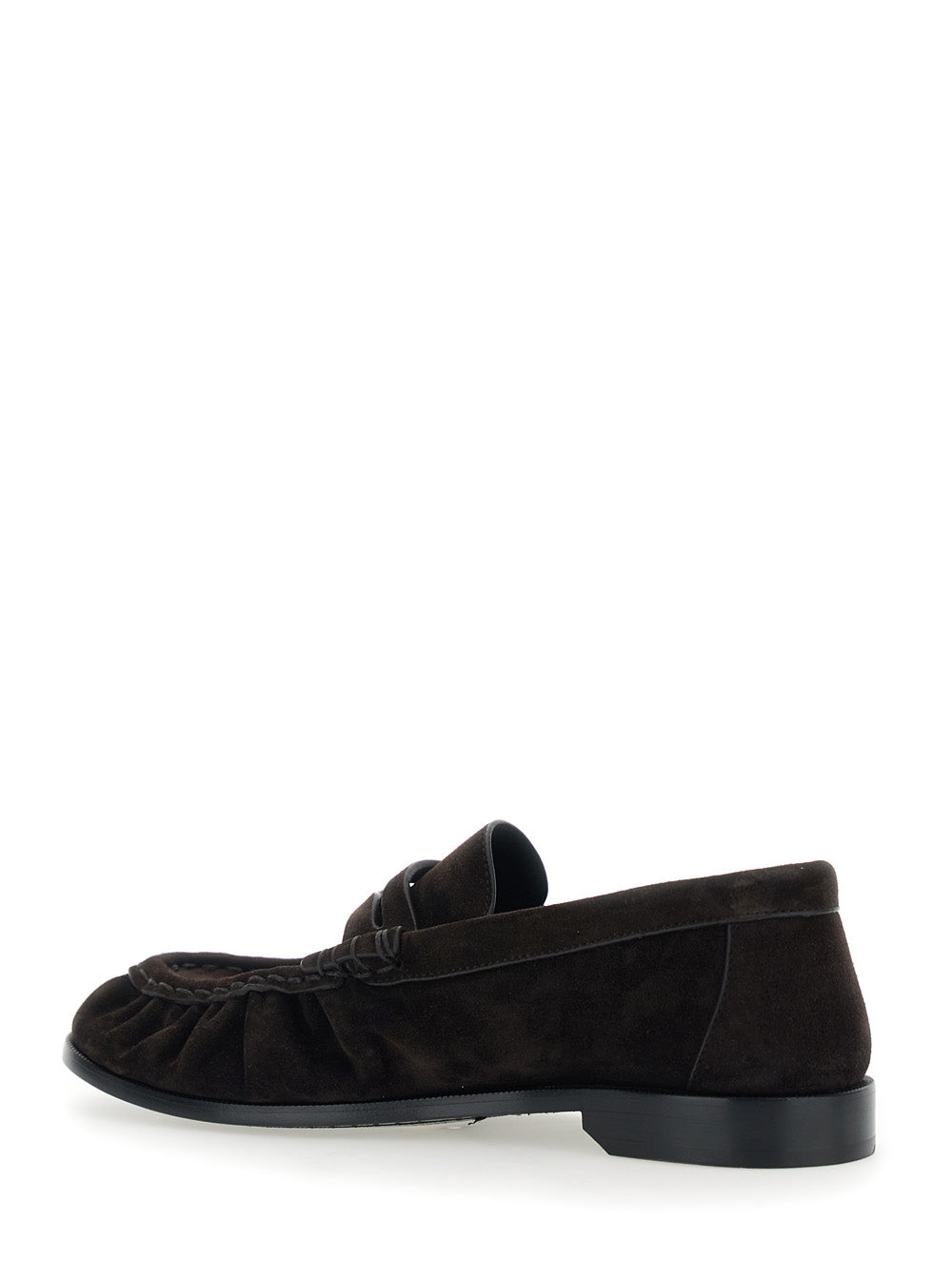 Le Loafer 15 Suede Cashemire Brown Calf Loafers