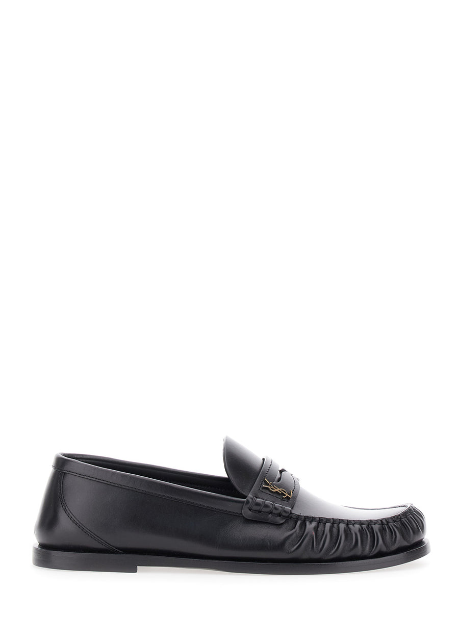 Loafers Laurent Black Leather Calfskin