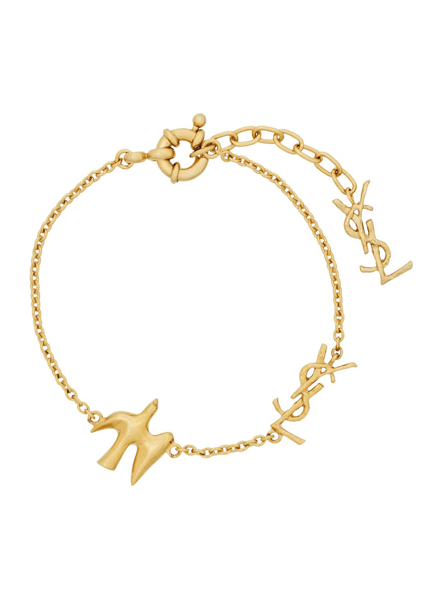 Bracelet Gold-Coloured Brass Metallic Bracelets
