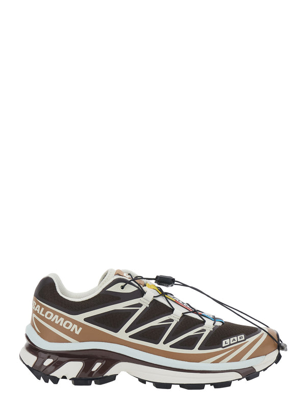 Trainers Xt 6 Brown Tech Fabric Synthetic
