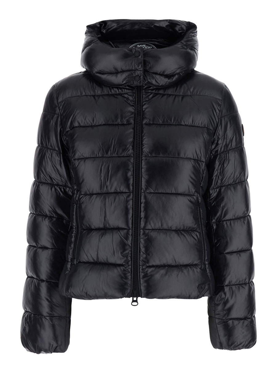 Down Jacket Cosmary Black Nylon Puffer