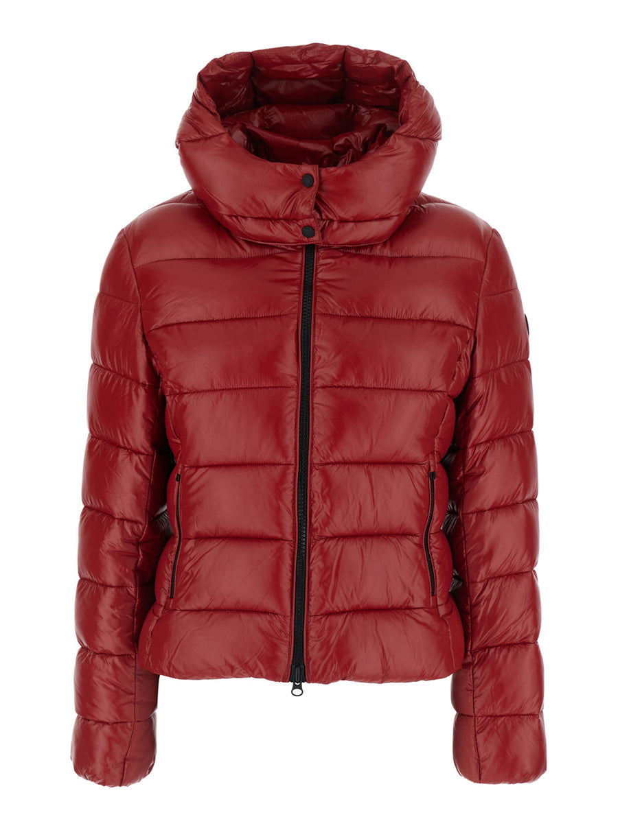 Puffer Jacket Cosmary Red Tech Fabric Nylon