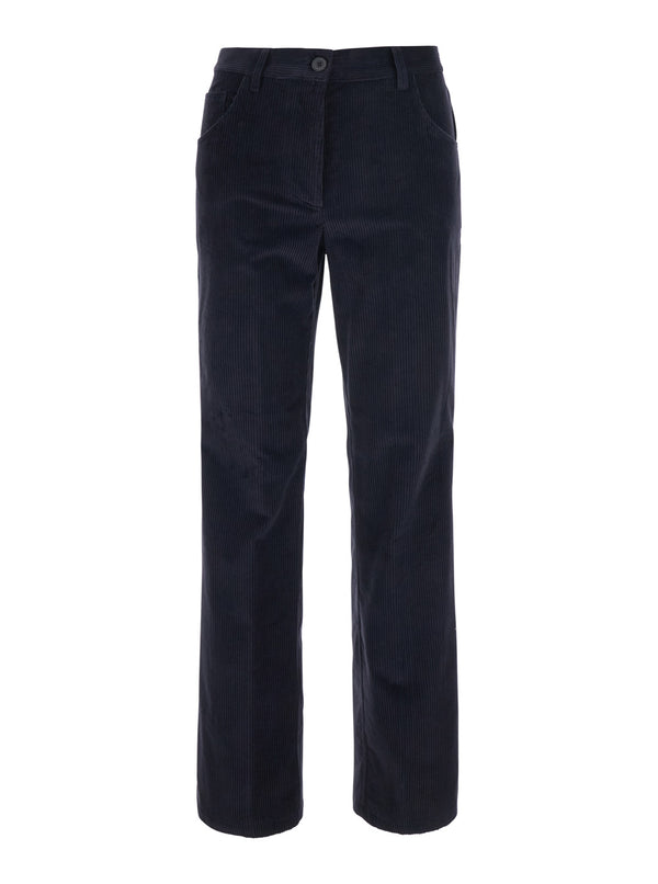 Corduroy Trousers Blue