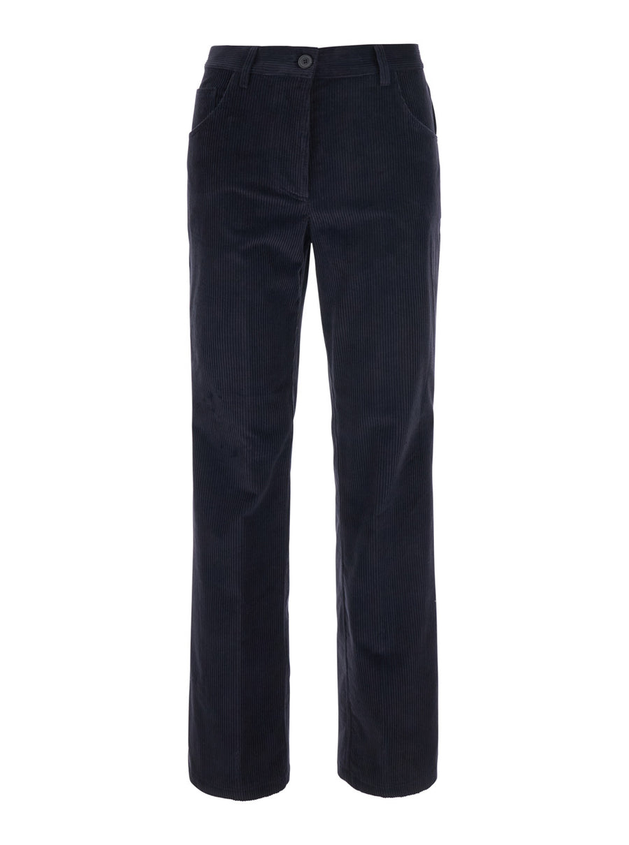 Corduroy Trousers Blue