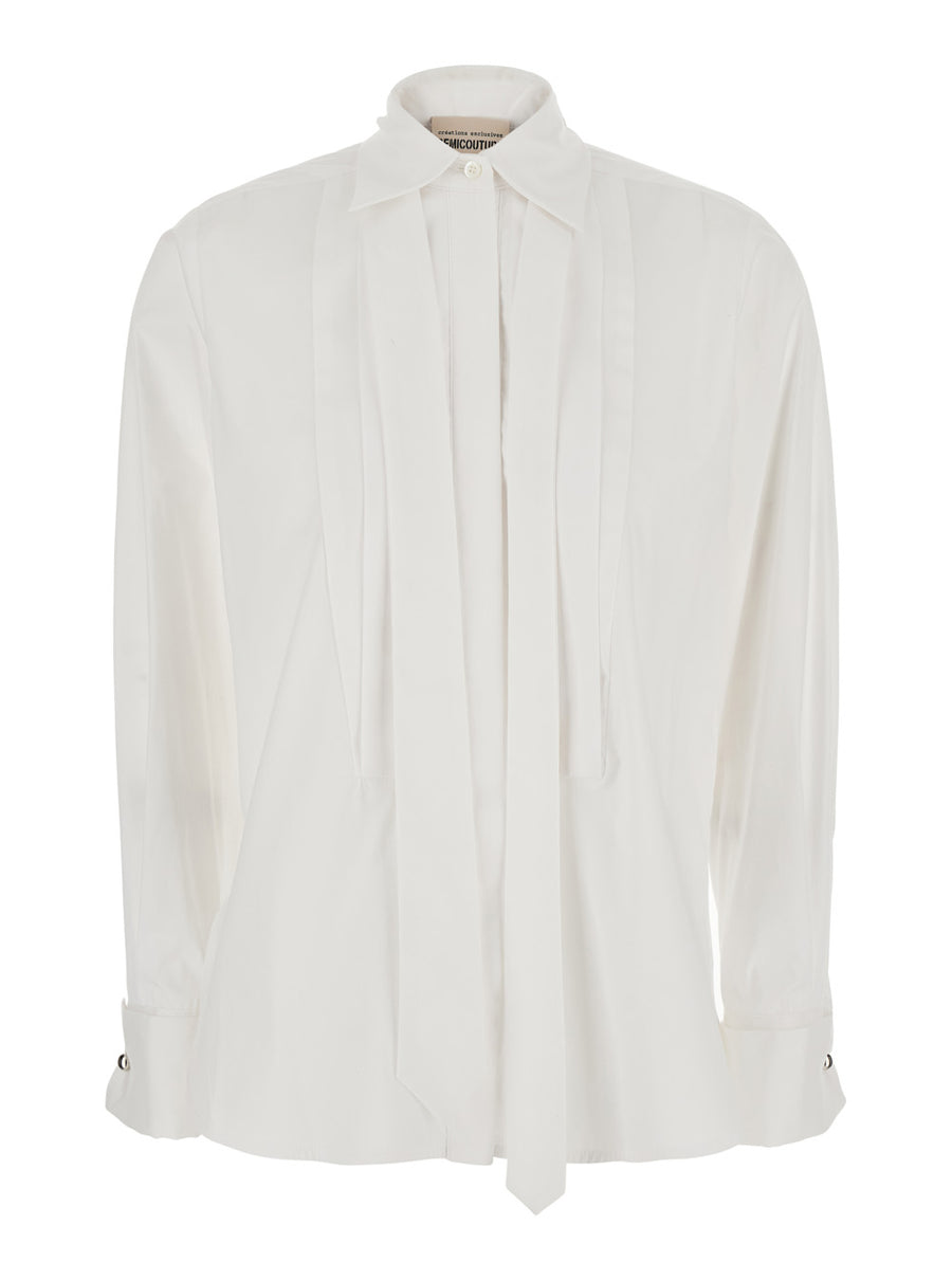 Shirt Gracie White Cotton Blouses