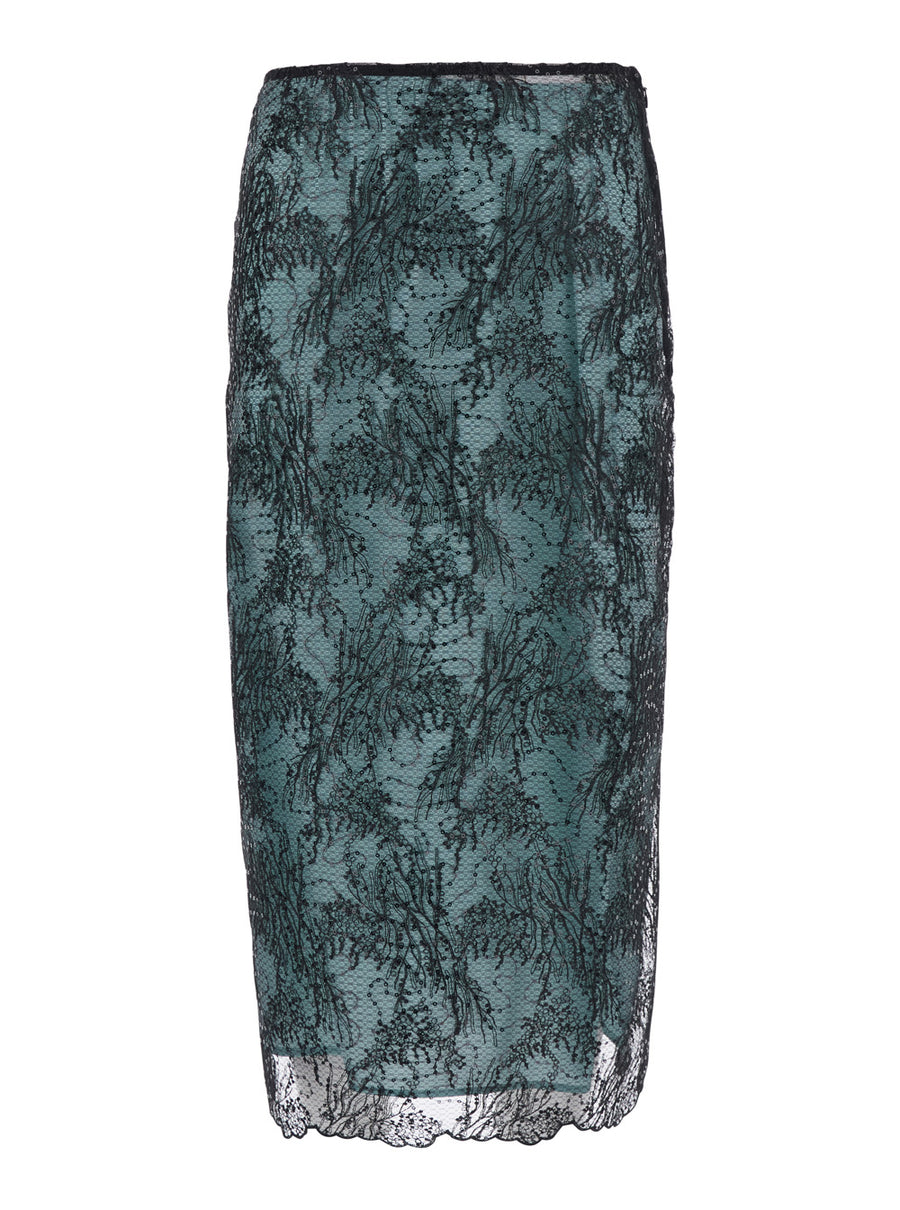 Skirt Camilla Ramage Lace Black Polyester