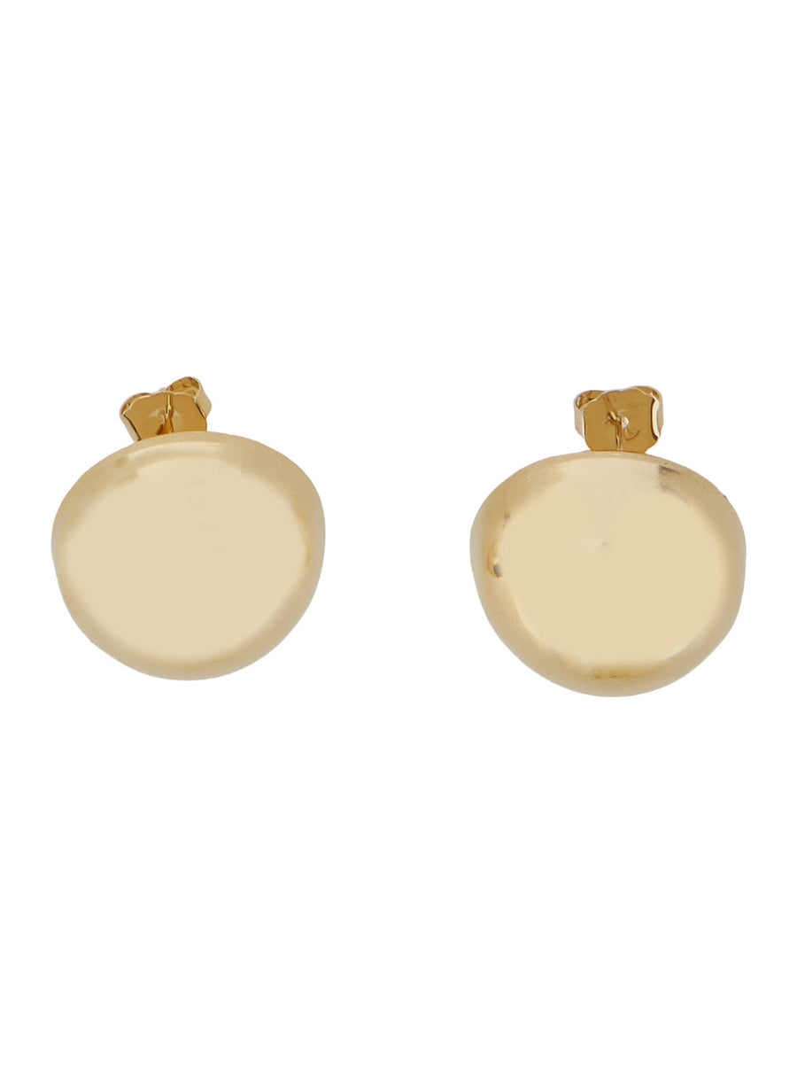 Earrings Kaley Brass Metallic