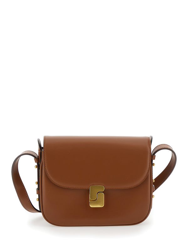 Shoulder Bag Bellissima Mini Brown Leather