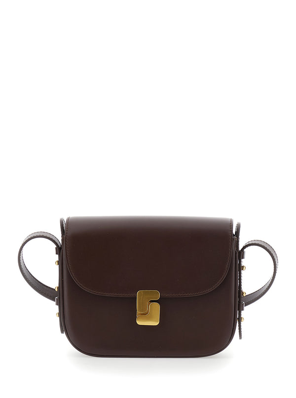 Shoulder Bag Bellissima Mini Brown Leather