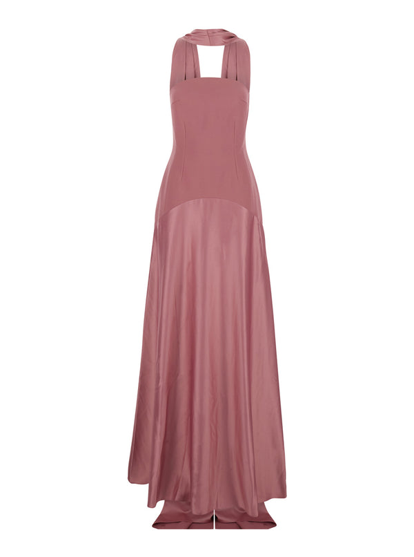 Dress Mae Pink Polyester