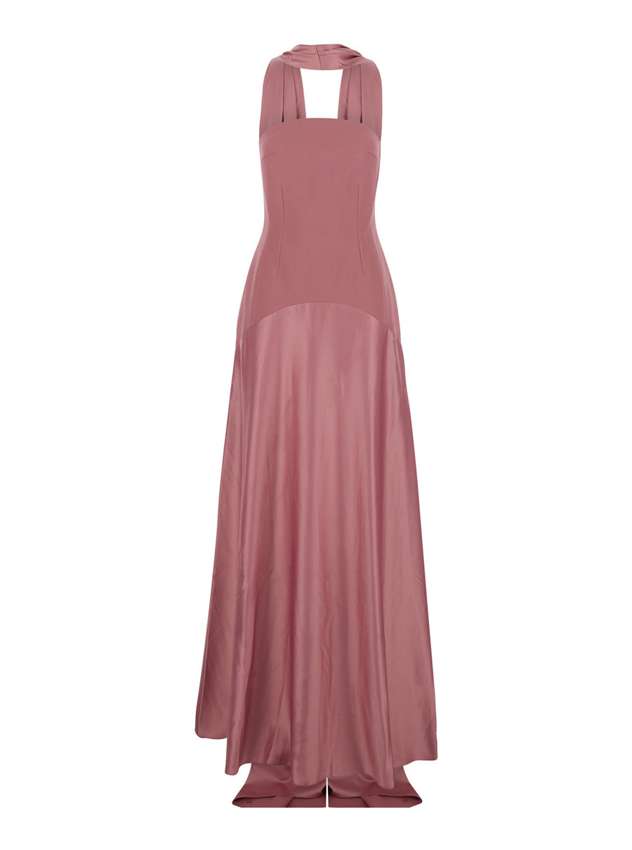 Dress Mae Pink Polyester