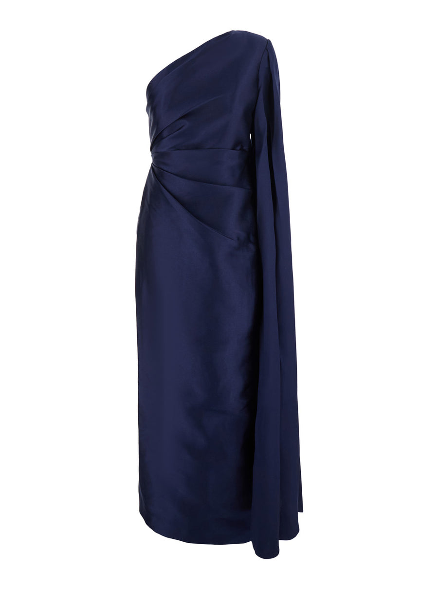 Maxi Dress Veya Blue Polyester