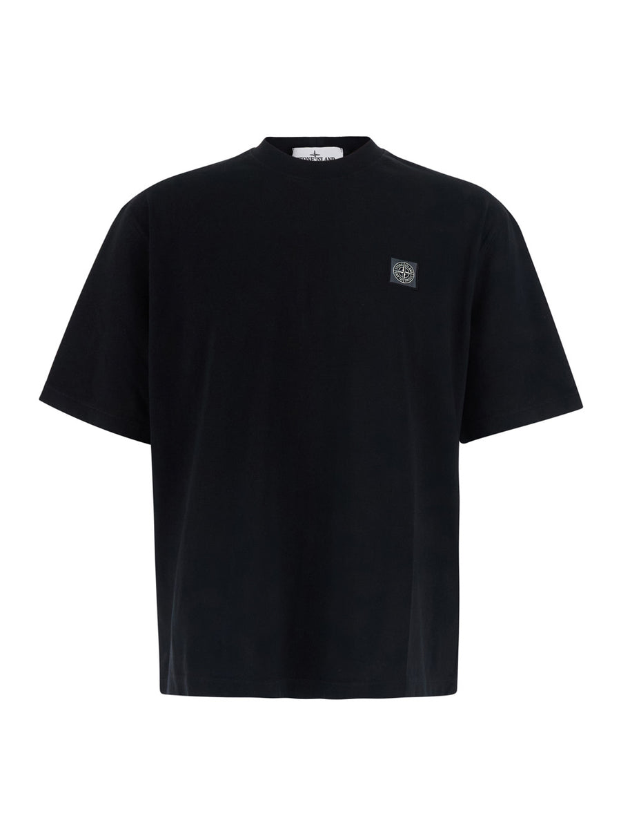 T-Shirt Heavyweight Crew Neck Black T-shirts