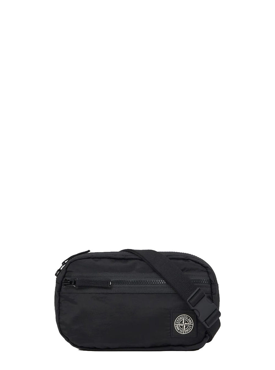 Tech Fabric Belt Bag — Black Polyamide Backpacks