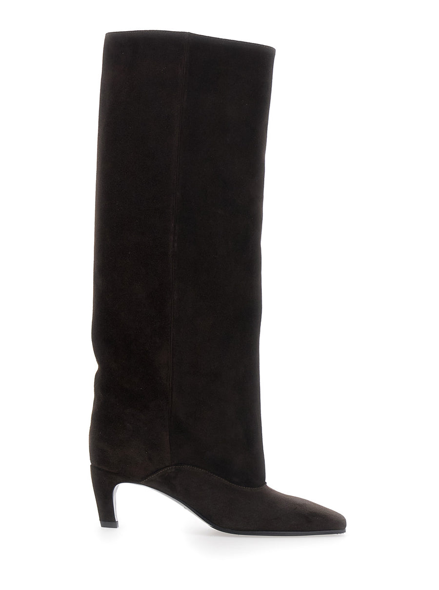 Boots Amber Brown Leather