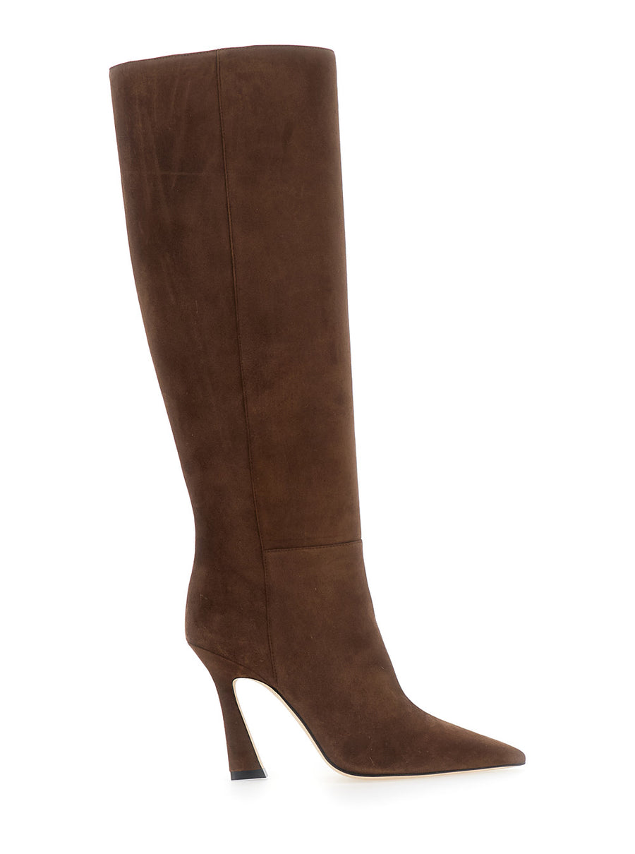 Boots Vinnie Zip 100 Brown Leather