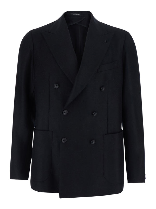Double-Breasted Jacket Monte Carlo Black Blazers