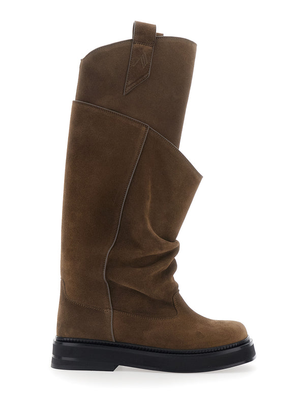 Boots Robin Passeggiata Suede Brown