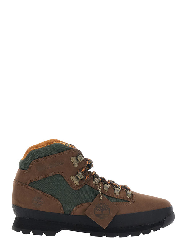 Trekking Boots Euro Hiker Beige Leather