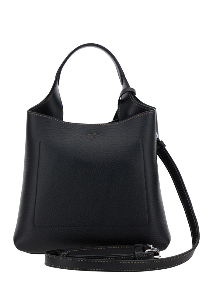 Handbag Apa Shop Monsp.trac Pel T Pend Mini With Handles And Shoulder Strap Black Leather Woman Hand Bags