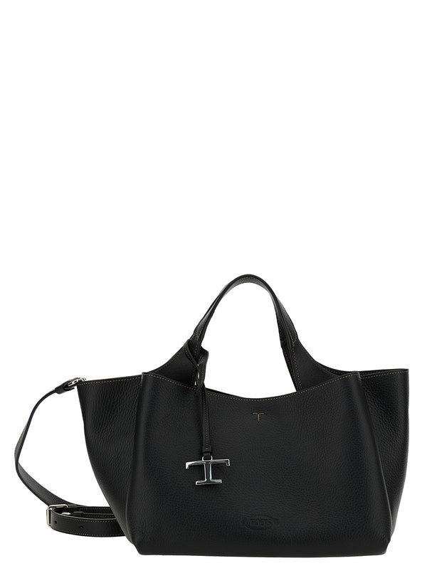 Handbag T Timeless Black Calf Leather Handbags