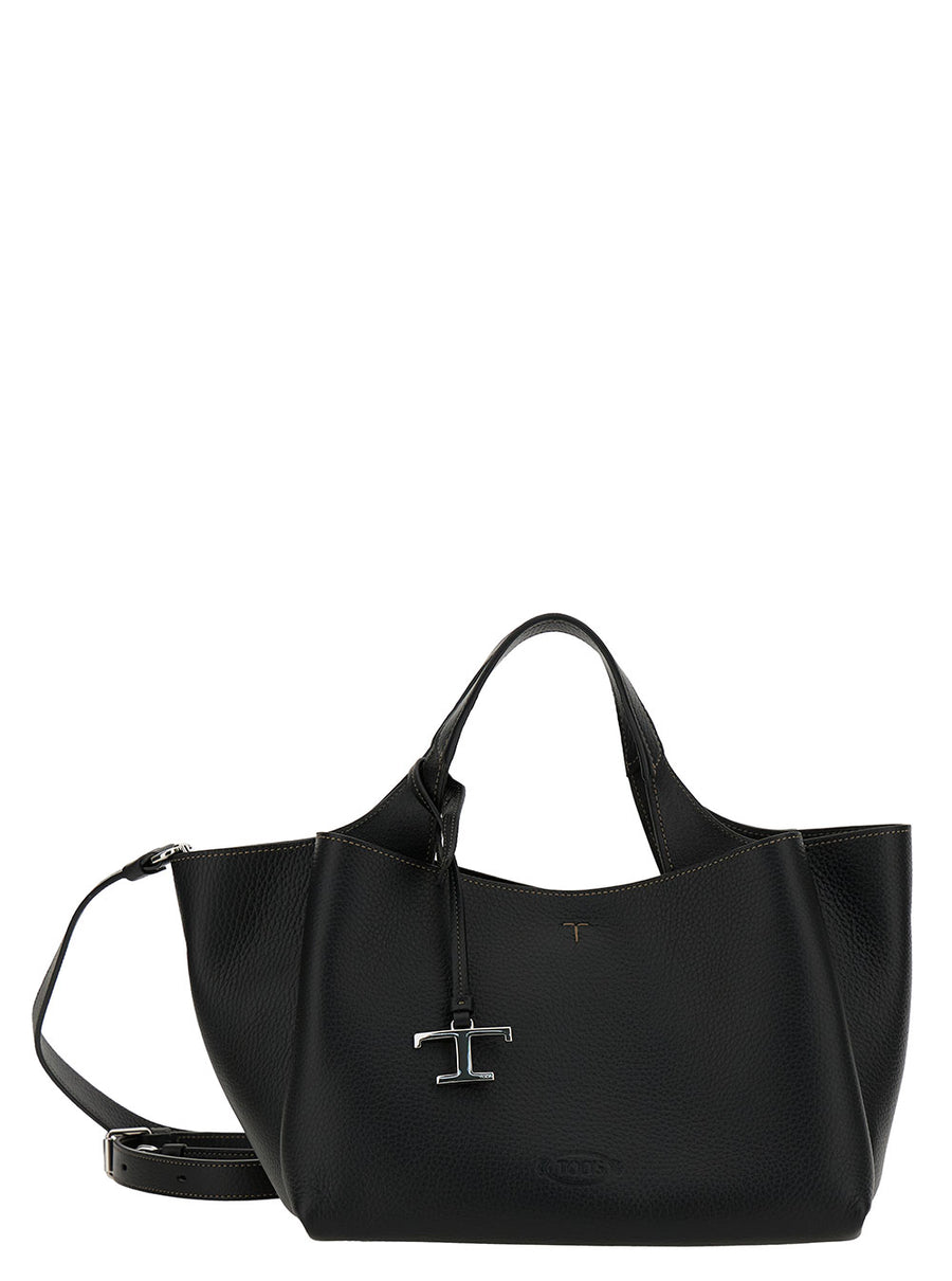 Handbag T Timeless Black Calf Leather Handbags