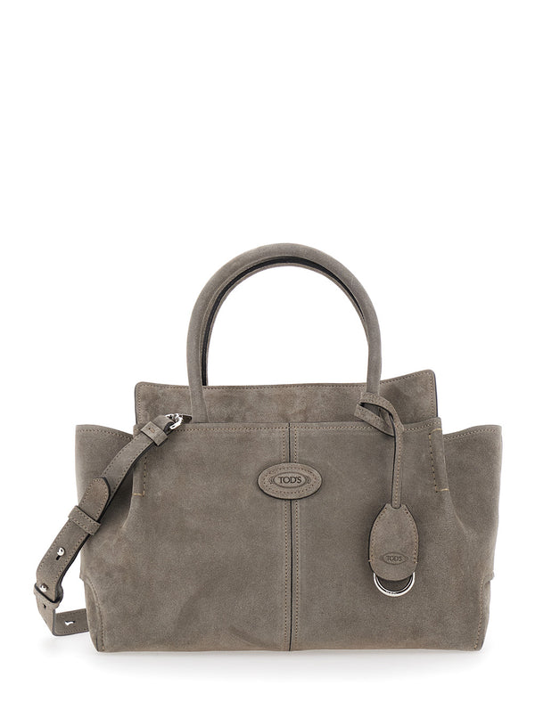 Handbag Shopping Di Bag Small Grey Leather Calfskin Handbags