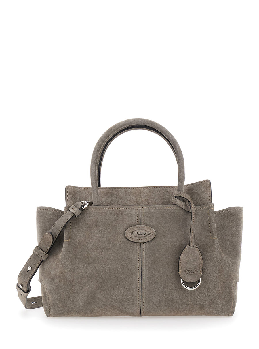 Handbag Shopping Di Bag Small Grey Leather Calfskin Handbags