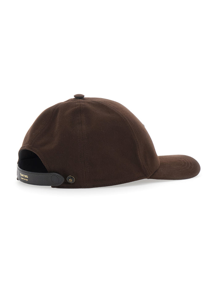 Basebalk Cap Tf Brown Cotton Calf Hats And Gloves
