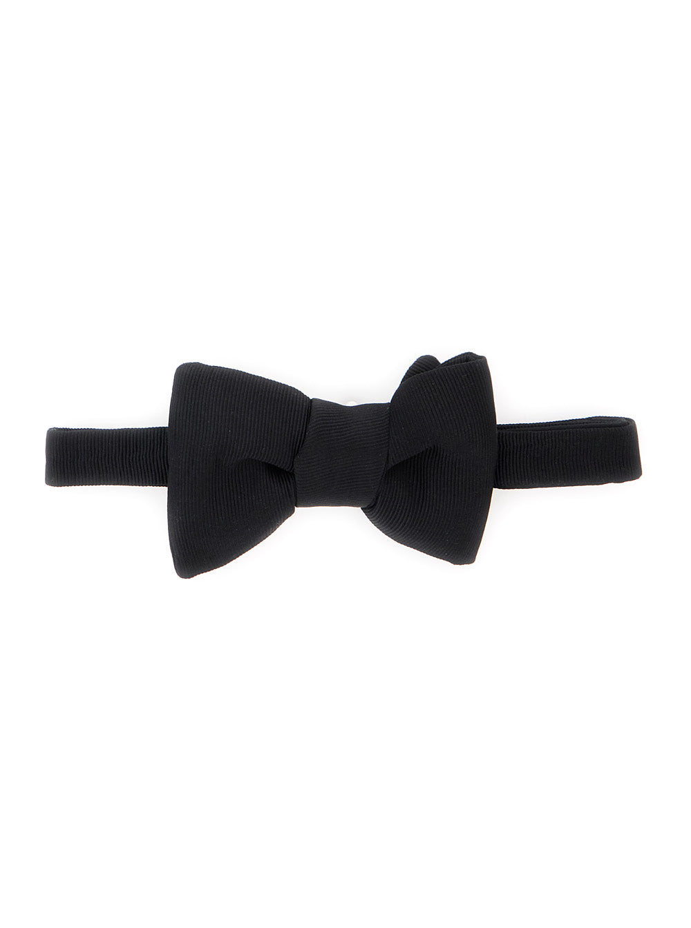 Papillon Raso Black Silk And Ties