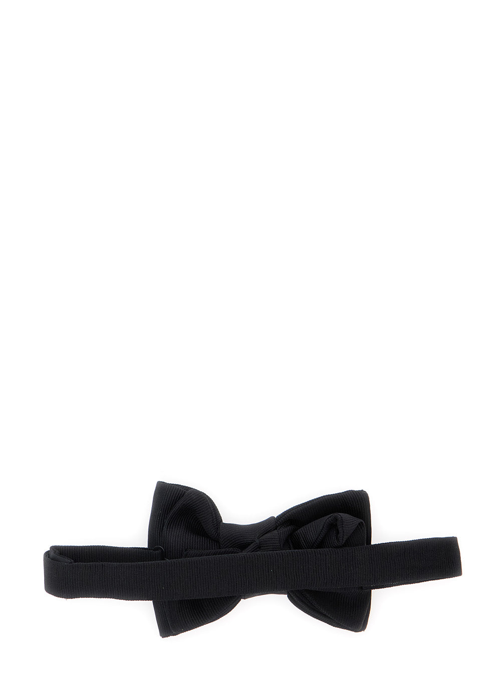 Papillon Raso Black Silk And Ties