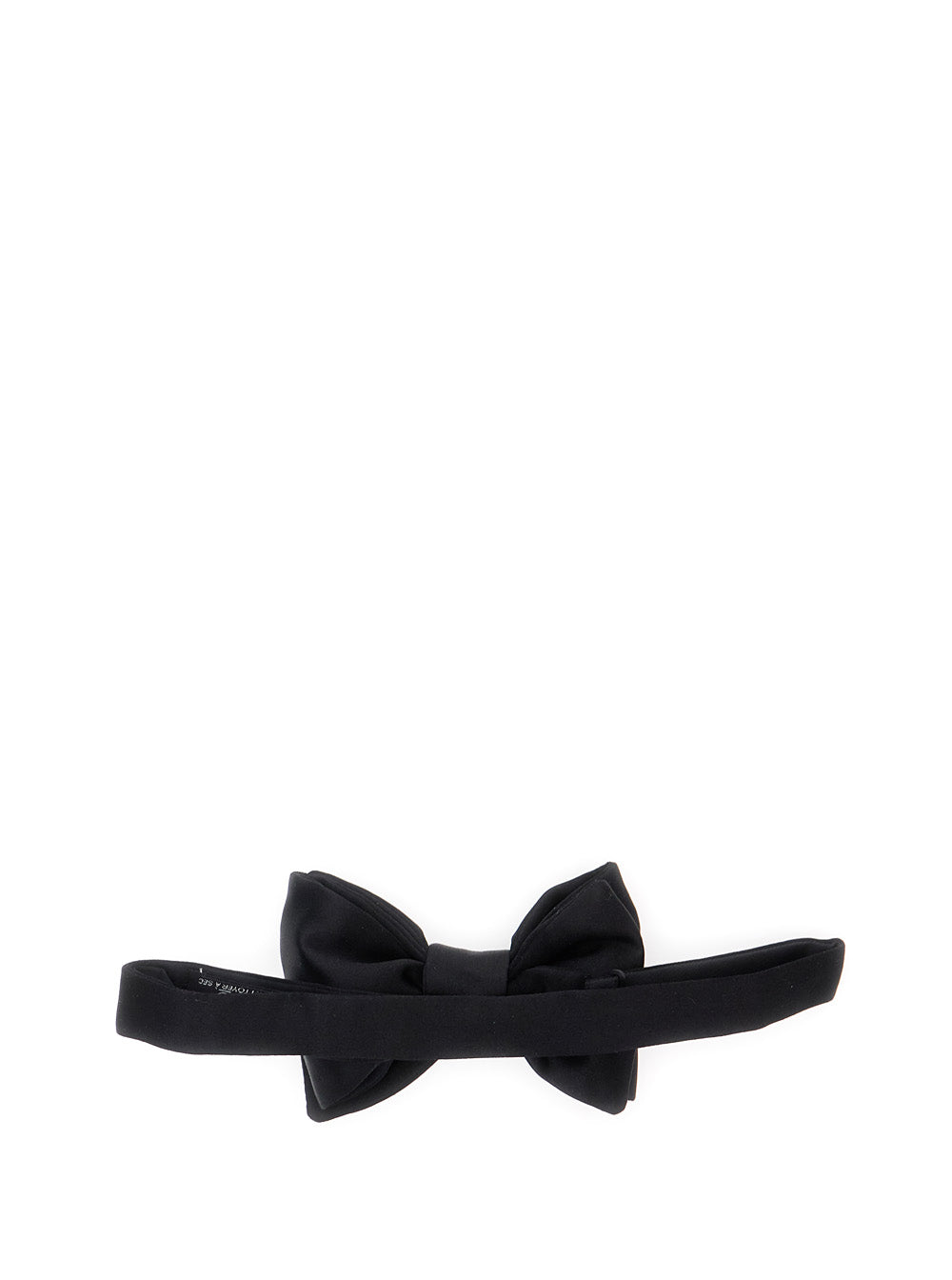 Papillon Raso Black Silk And Ties