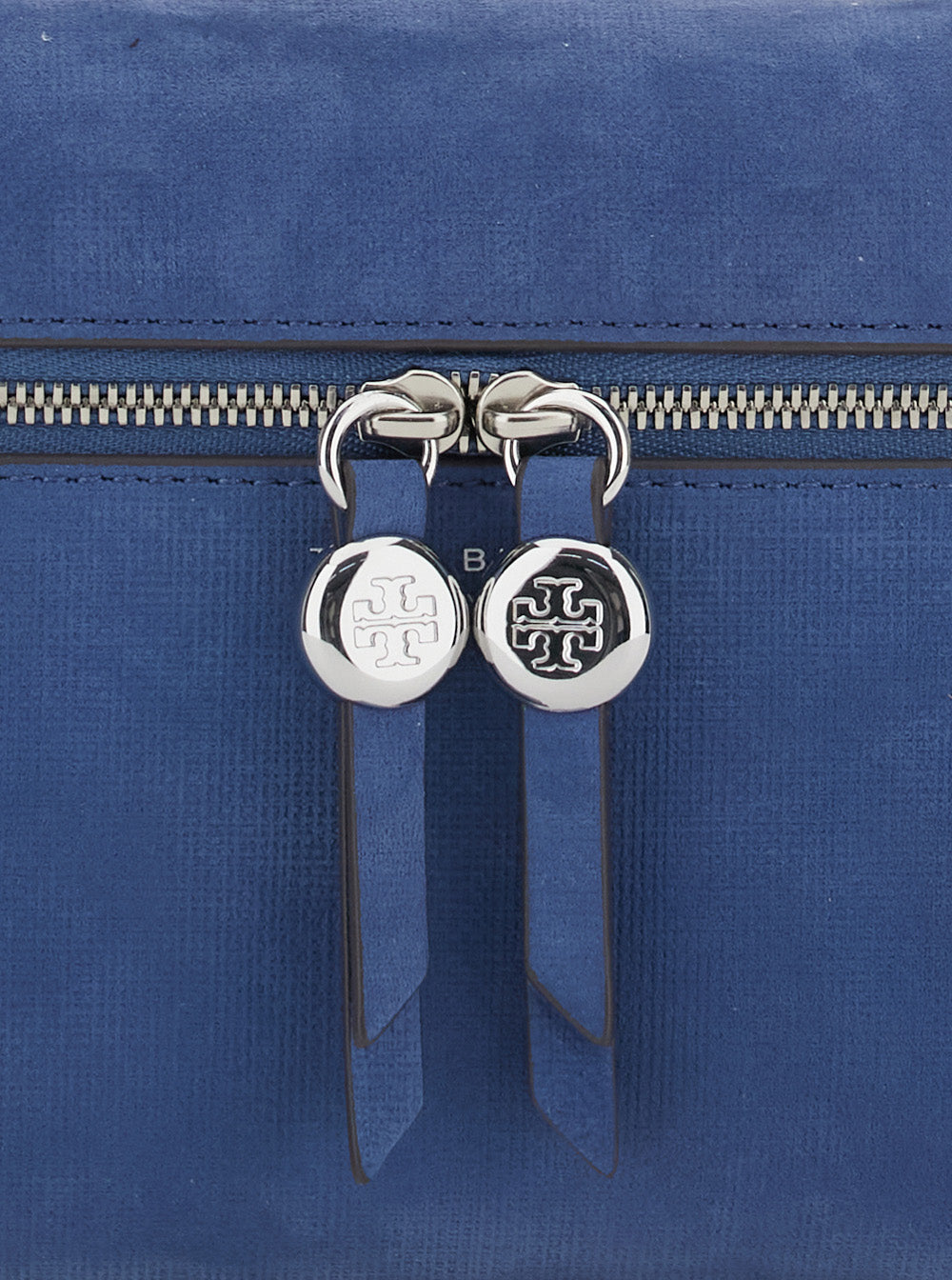 Romy Slim Top Handle Is A Leather And Blue Crossbody Bag For Women Blu Lamb
