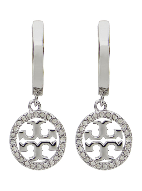 Earrings Icon Plated Silver Metallic Brass