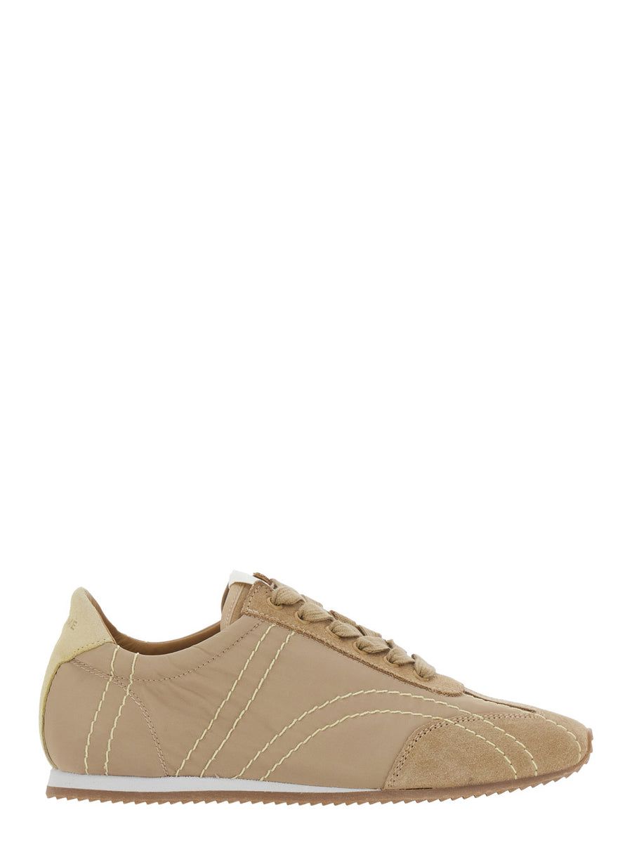 Low Top Sneakers Flex Beige Trainers