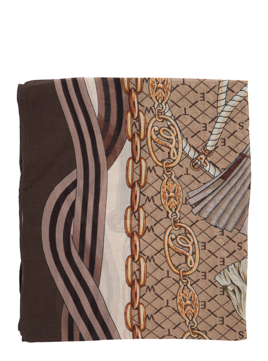Scarf Brown Modal