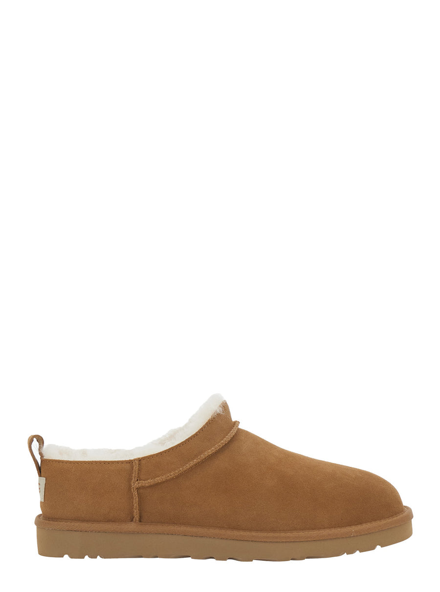 Mules Classic Micro Brown Synthetic Material