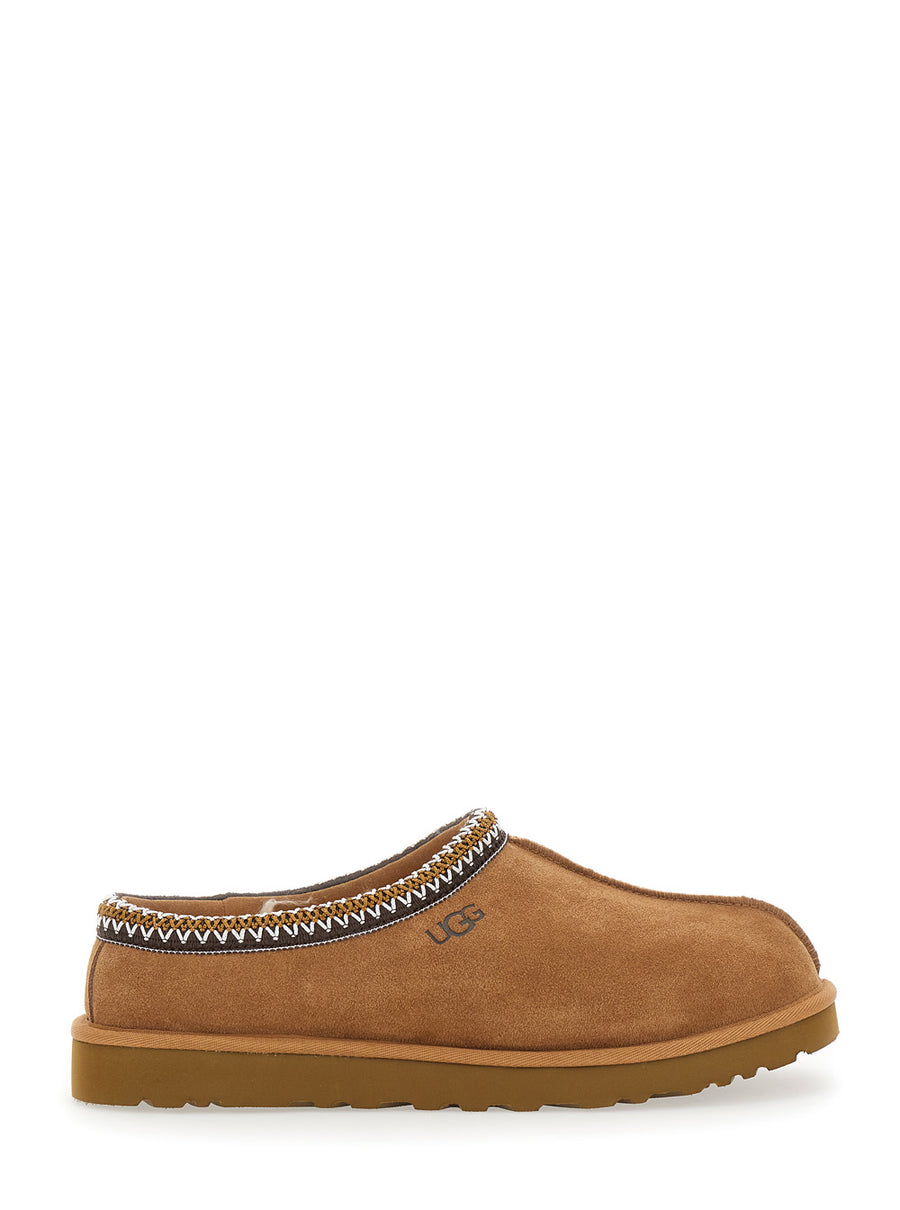 Mules Tasman Brown Suede Leather