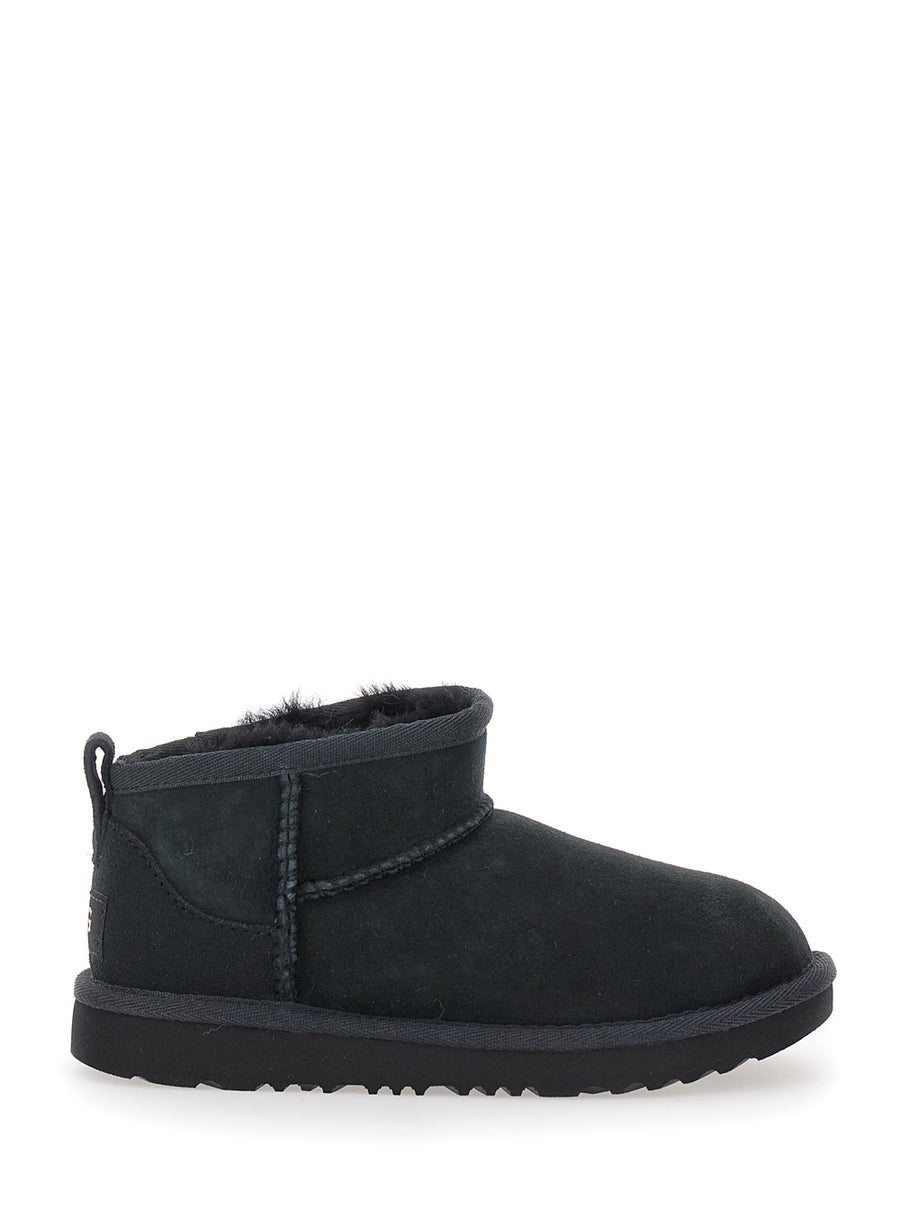 Ankle Boots Ultra Mini Black Suede