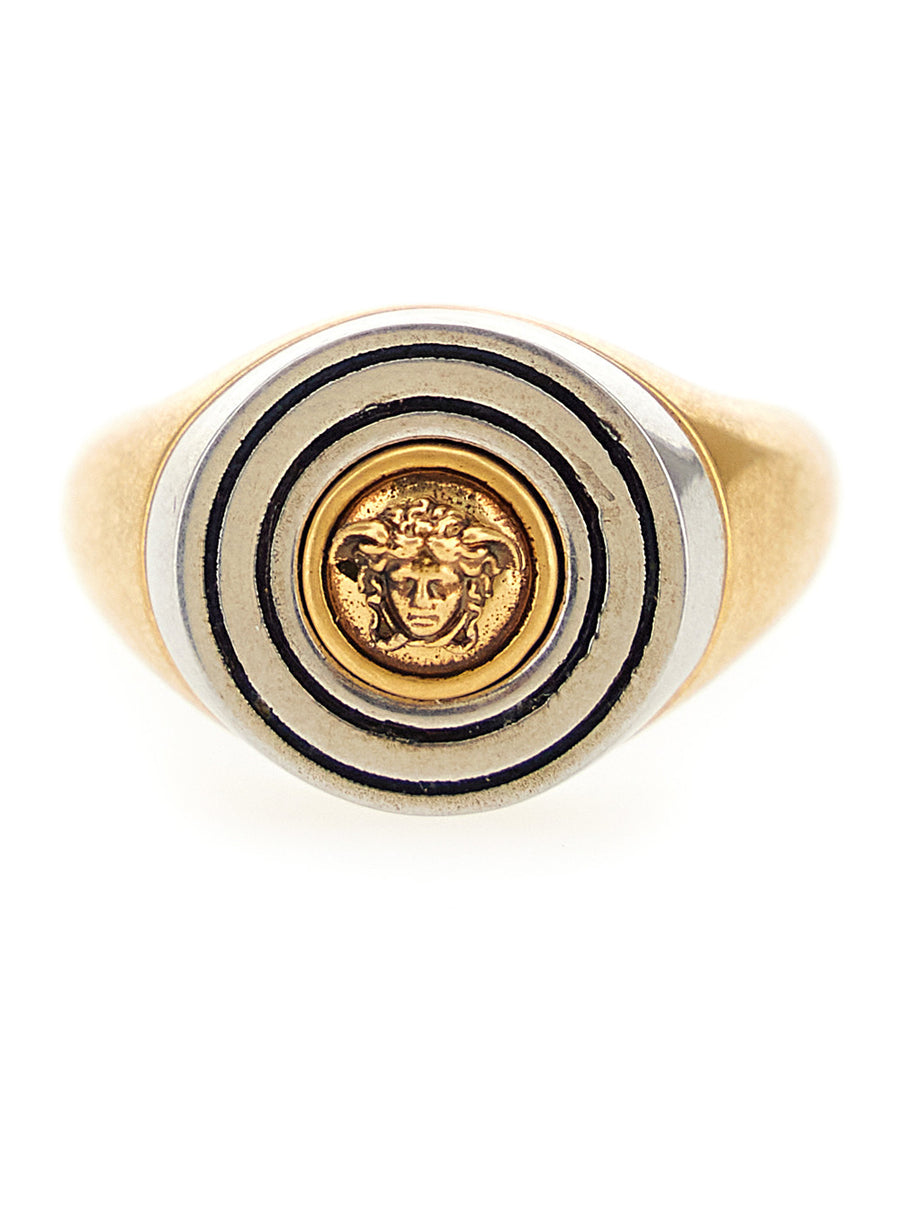 Medusa Head Metallic Ring Metal Rings