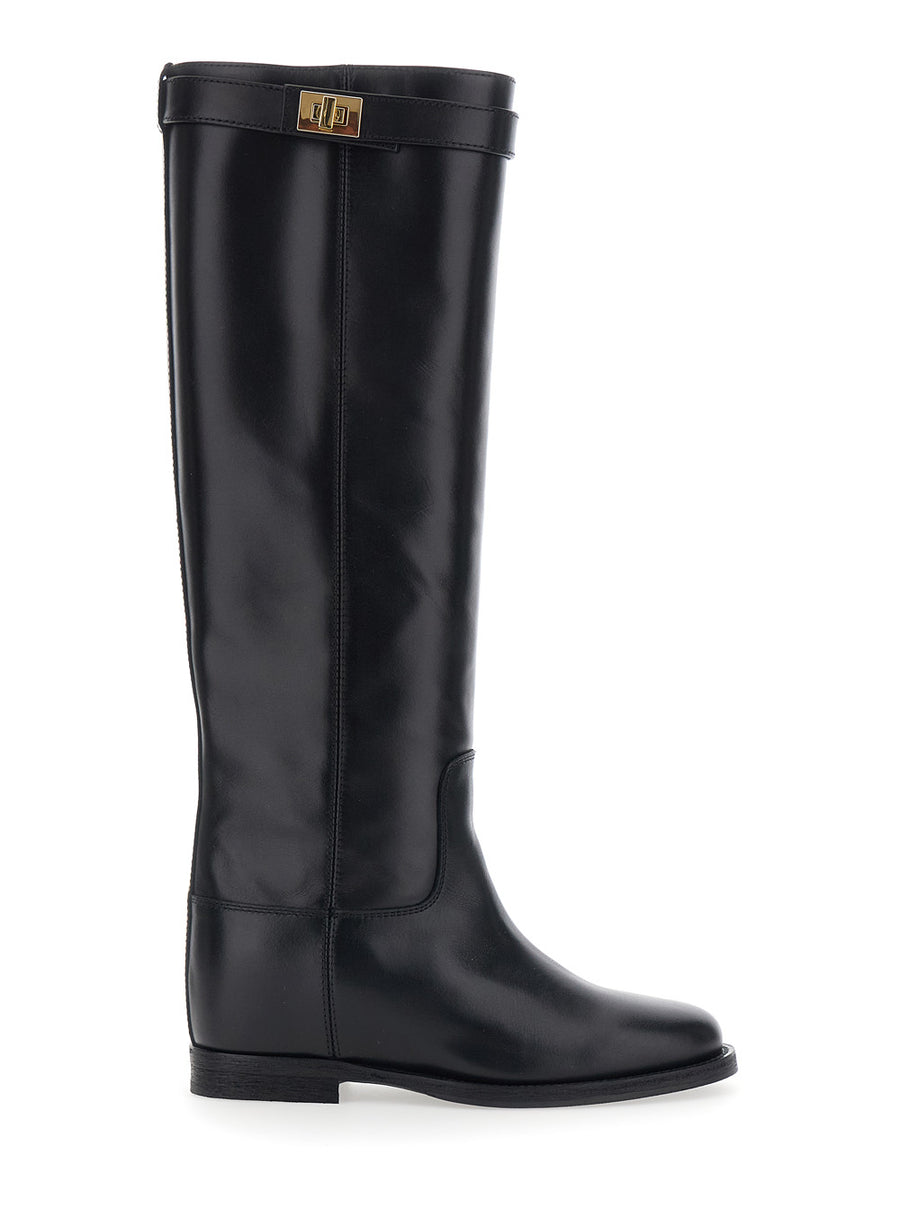 Boots Smooth Leather Black