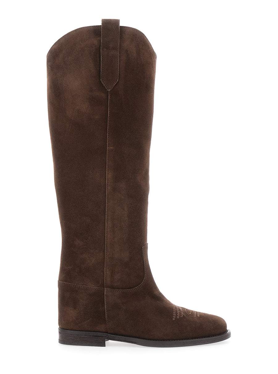 Boots Suede Brown