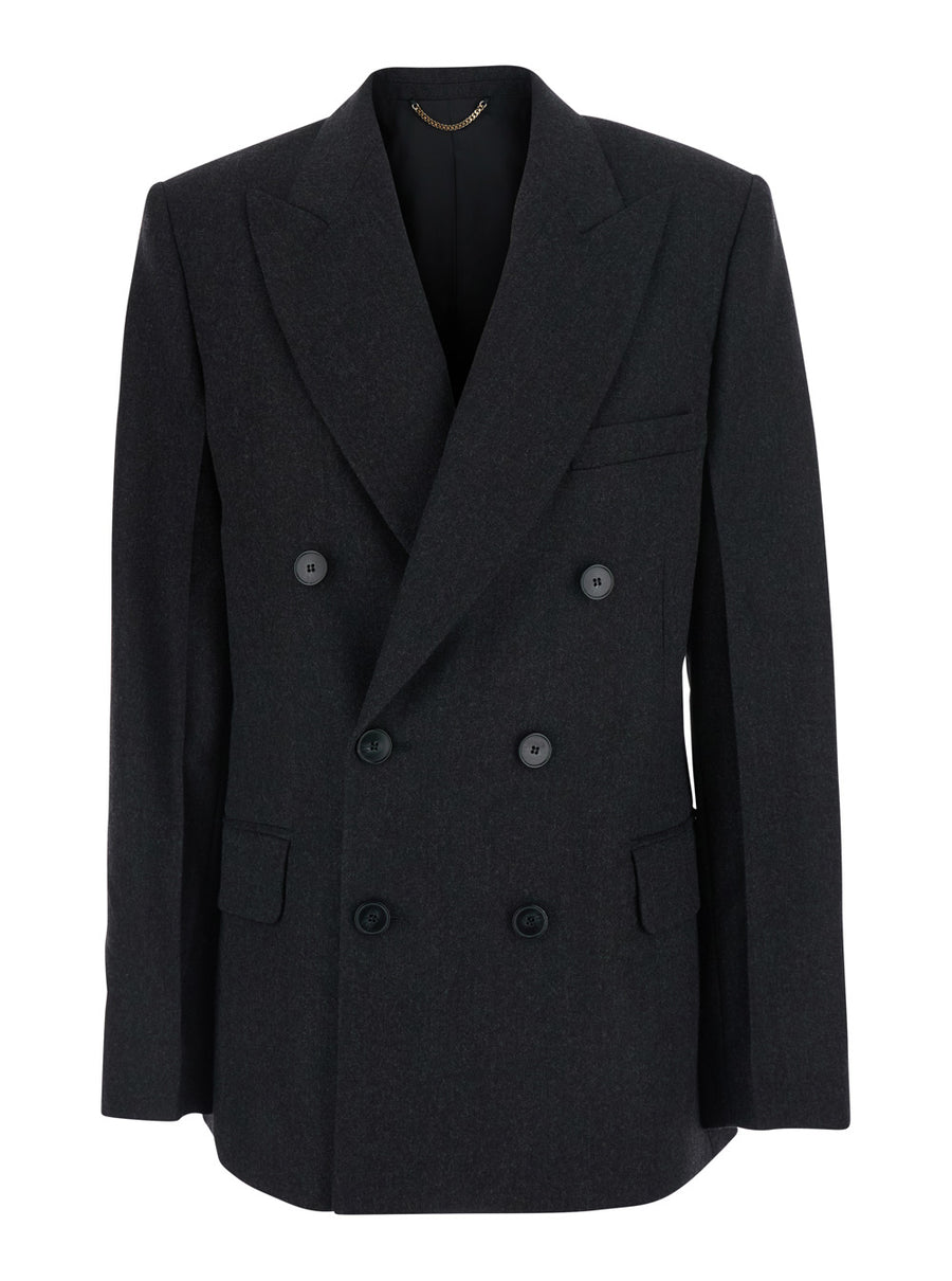 Jacket Beatrice Grey Wool Blazers