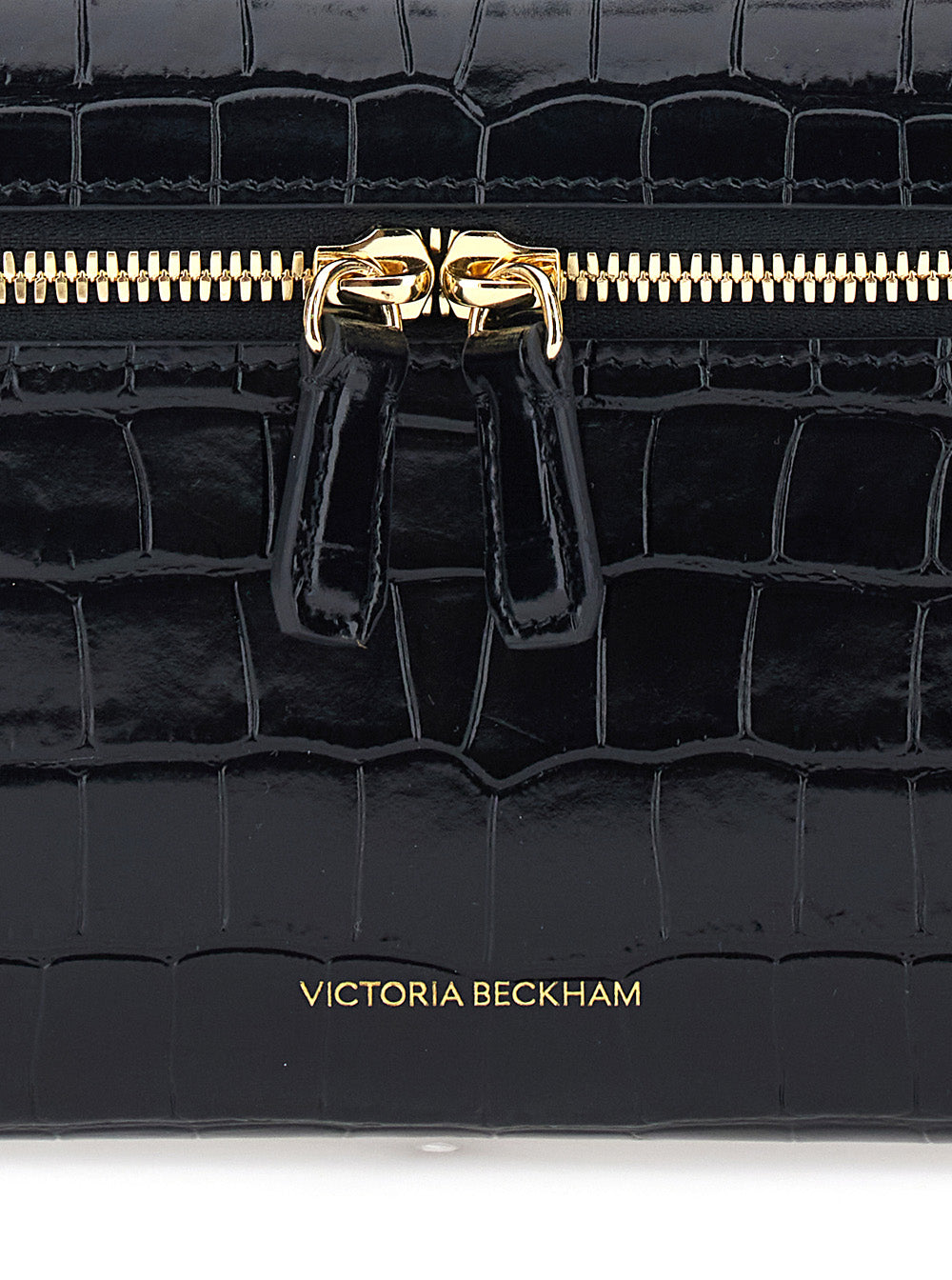 Black Crossbody Bag With Logo Lettering On The Front And Adjustable Removable Strap Leather For Women Calf Shoulder