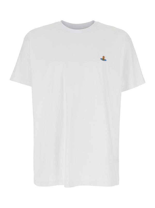 T-Shirt Crew Neck White Cotton T-shirts & Jerseys