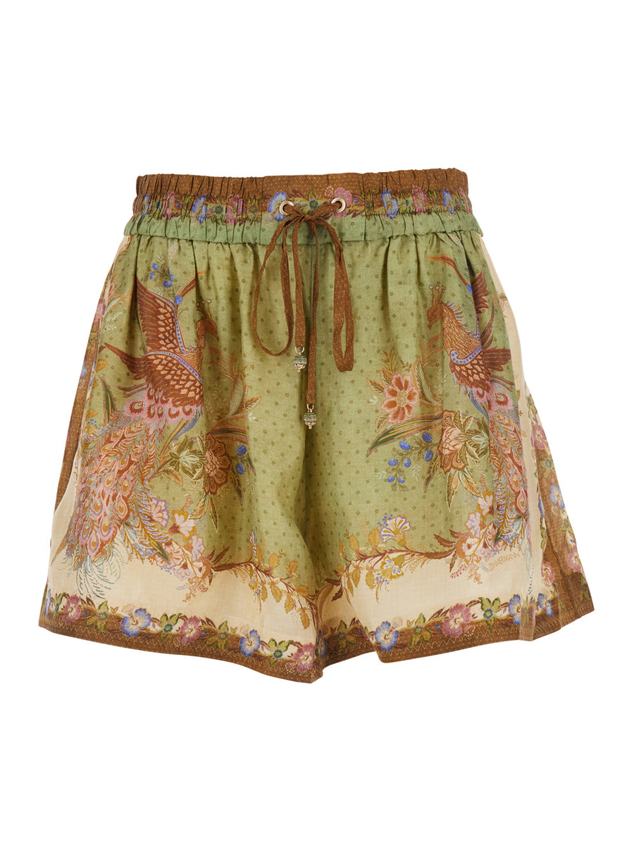 Shorts Indra Relaxed Multicolour Silk