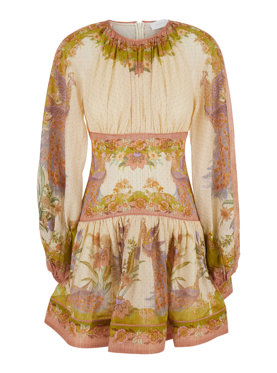 Mini Dress Indra Multicolour Cotton