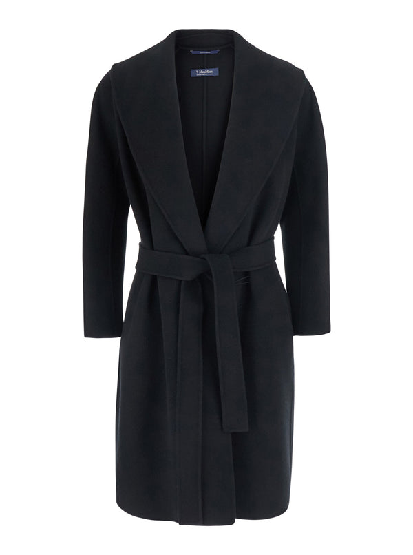 Coat Messi Black Wool