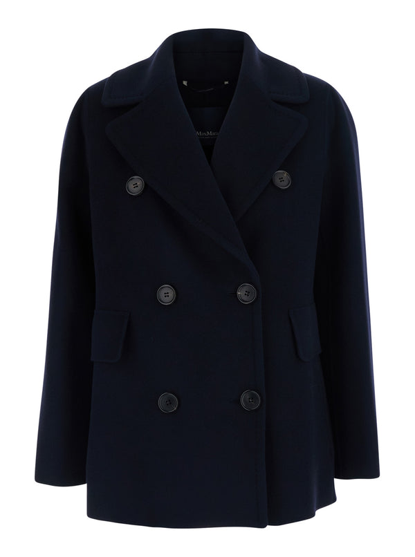 Wool Coat Camilla Blue